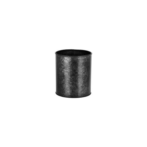 CHEF INOX CONEY IS GALV BLACK POT 120x140mm (*78776*) =  1 X EACH
