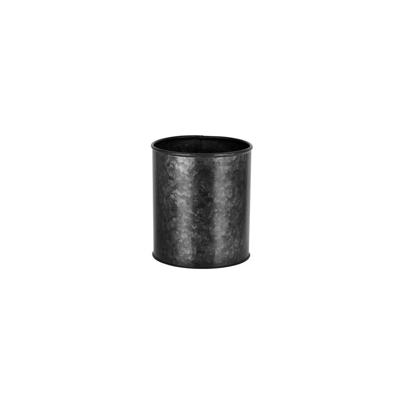 CHEF INOX CONEY IS GALV BLACK POT 120x140mm (*78776*) =  1 X EACH