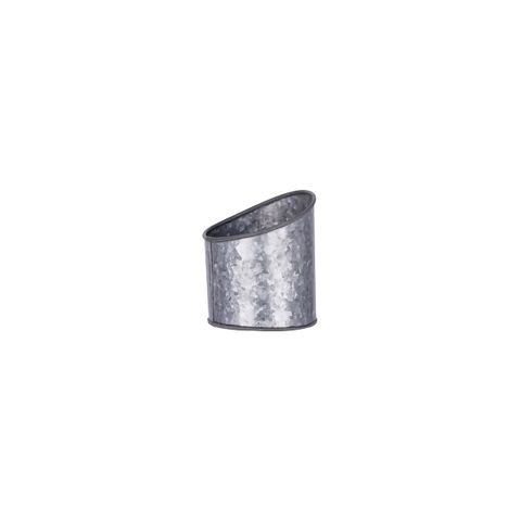 CHEF INOX CONEY IS GALVANISED SLANT POT 105x115mm (*78615*) =  1 X EACH