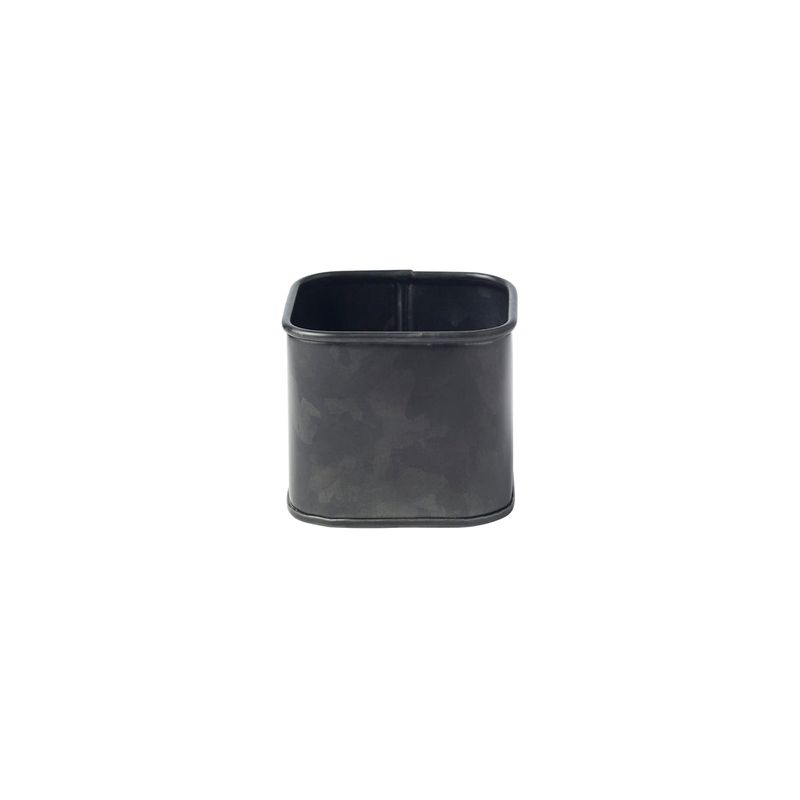 CHEF INOX CONEY IS GALV BLK SUGAR SACHET CUBE 80x80x70mm (*78722*) =  1 X EACH
