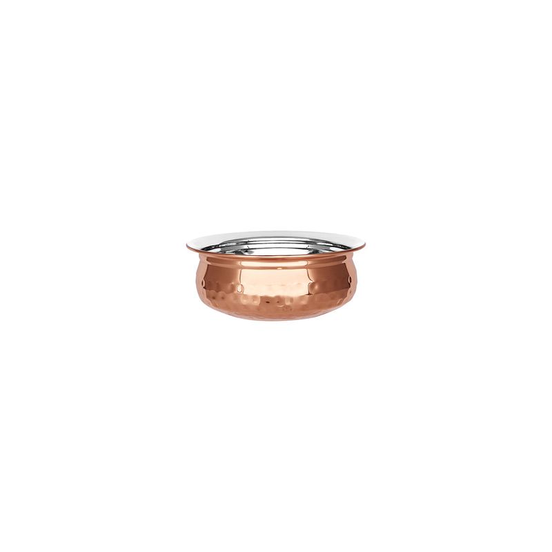 CHEF INOX HANDI BOWL S/S w/COPPER PLATE 130x55mm (*07497*) = PACK OF 12 X EACHES