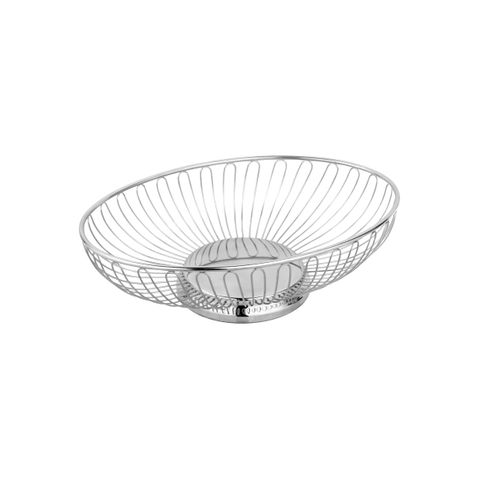 CHEF INOX OVAL BASKET WIRE 18/10 275x220x85mm (*70359*) =  1 X EACH