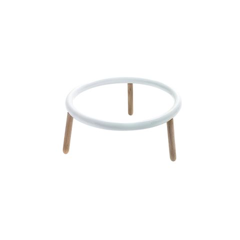 LARGE HIGH STUDIO STAND FOR PLATES/BOWLS 270x125mm WHITE (*SERAXB7214340B*) = PACK OF 2 X EACHES