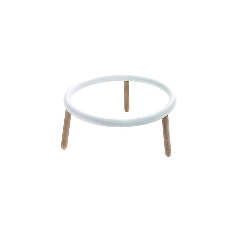 LARGE HIGH STUDIO STAND FOR PLATES/BOWLS 270x125mm WHITE (*SERAXB7214340B*) = PACK OF 2 X EACHES