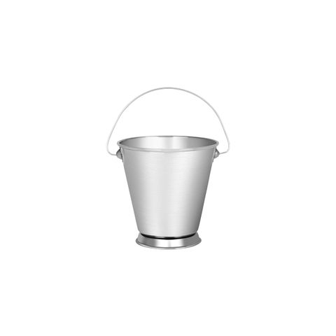 CHEF INOX MINI SERVING PAIL FOOTED S/S 120x120mm (*07681*) = PACK OF 6 X EACHES