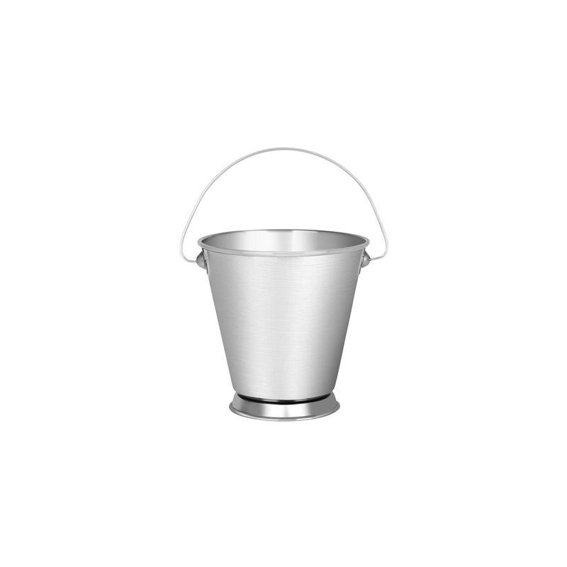 CHEF INOX MINI SERVING PAIL FOOTED S/S 120x120mm (*07681*) = PACK OF 6 X EACHES