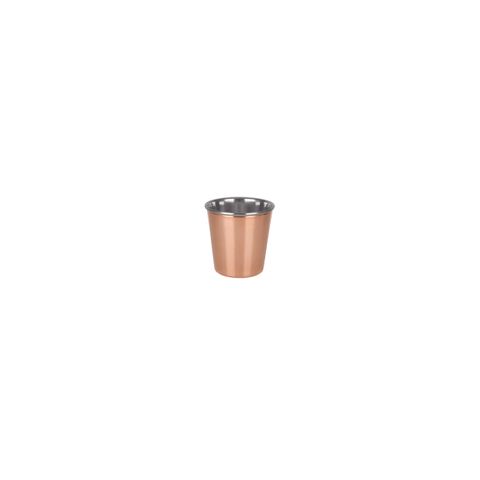 CHEF INOX MINIATURE COPPER POT S/S INTERIOR 85x85mm (*MINI-08271*) = PACK OF 4 X EACHES