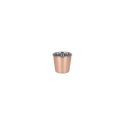 CHEF INOX MINIATURE COPPER POT S/S INTERIOR 65x65mm (*MINI-08270*) = PACK OF 4 X EACHES