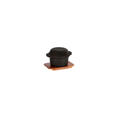 CHEF INOX MINI POT GARLIC PRAWN CAST IRON 60x110mm (*04621*) =  1 X EACH