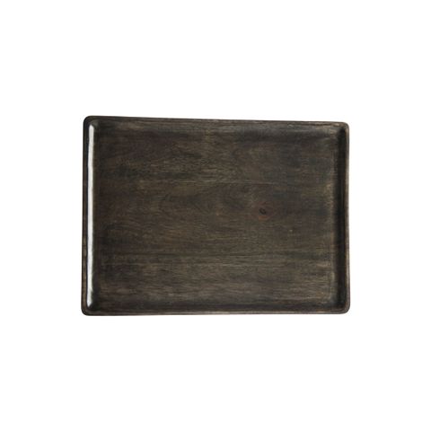 CHEF INOX RECT SERVING BOARD MANGOWOOD 360x180x15mm DARK (*04949*) =  1 X EACH