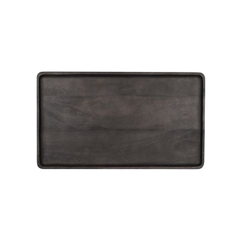 CHEF INOX RECT SERVING BOARD MANGOWOOD 430x250x15mm DARK (*04960*) =  1 X EACH
