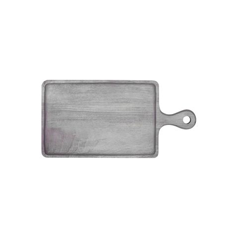 CHEF INOX RECT SERVING BOARD w/HDL MANGOWD 400x200mm GREY (*04860*) =  1 X EACH