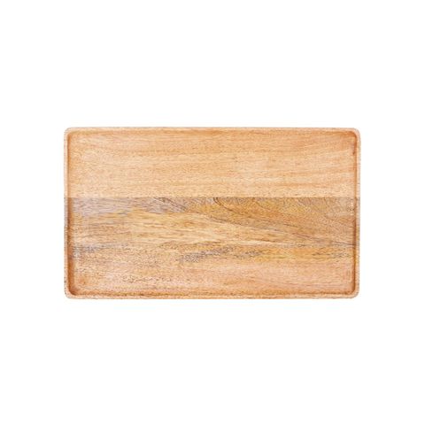 CHEF INOX RECT SERVING BOARD MANGOWOOD 430x250x15mm NATURAL (*04910*) =  1 X EACH