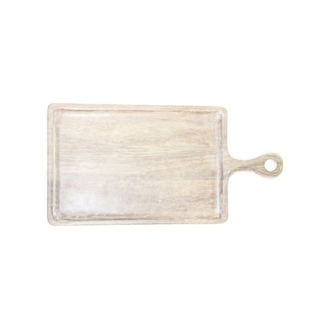 CHEF INOX RECT SERVING BOARD w/HDL MANGOWD 520x700x440mm WHI (*04835*) =  1 X EACH