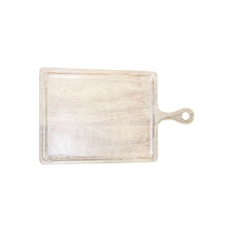 CHEF INOX RECT SERVING BOARD w/HDL MANGOWD 300x400x200mm WHI (*04832*) =  1 X EACH