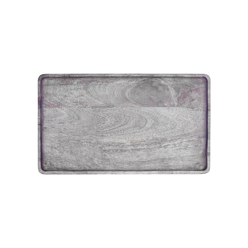 CHEF INOX RECT SERVING BOARD MANGOWD 430x250x15mm GREY (*04852*) =  1 X EACH