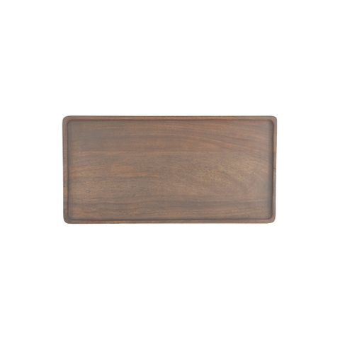 CHEF INOX RECT SERVING BOARD MANGOWD 400x200x15mm GREY (*04850*) =  1 X EACH