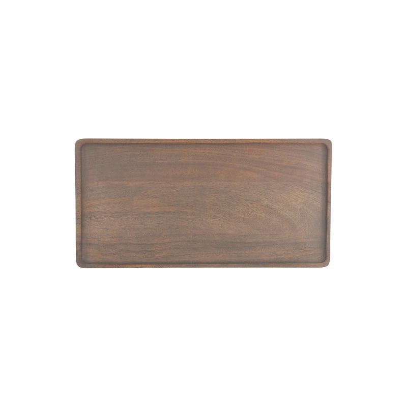 CHEF INOX RECT SERVING BOARD MANGOWD 400x200x15mm GREY (*04850*) =  1 X EACH