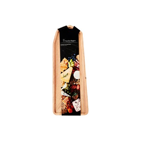 STANLEY ROGERS RECT SERVING PLATTER IRREGULAR WOOD 500x200mm (*SR50756*) = PACK OF 2 X EACHES