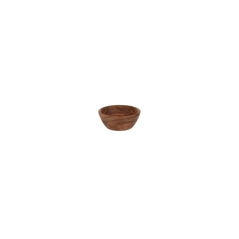 CHEF INOX SERVE DIP ROUND BOWL DEEP ACACIA 130x50mm (*04787*) = PACK OF 12 X EACHES