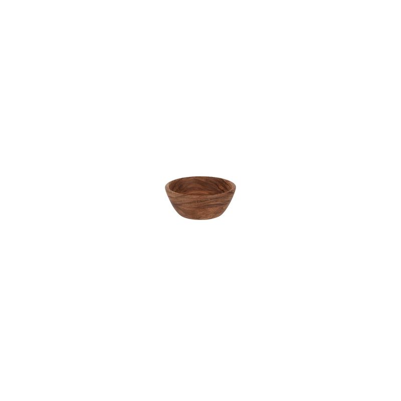 CHEF INOX SERVE DIP ROUND BOWL DEEP ACACIA 130x50mm (*04787*) = PACK OF 12 X EACHES