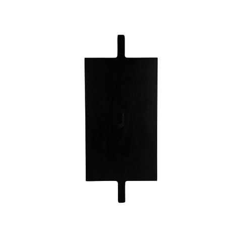 CHEF INOX SERVE PADDLE BOARD BLK w/2HDLS ACACIA 580x254x15mm (*04981*) = PACK OF 4 X EACHES