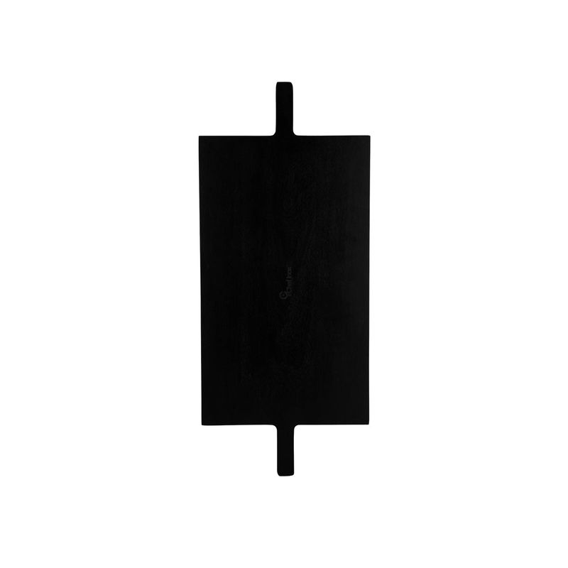 CHEF INOX SERVE PADDLE BOARD BLK w/2HDLS ACACIA 580x254x15mm (*04981*) = PACK OF 4 X EACHES