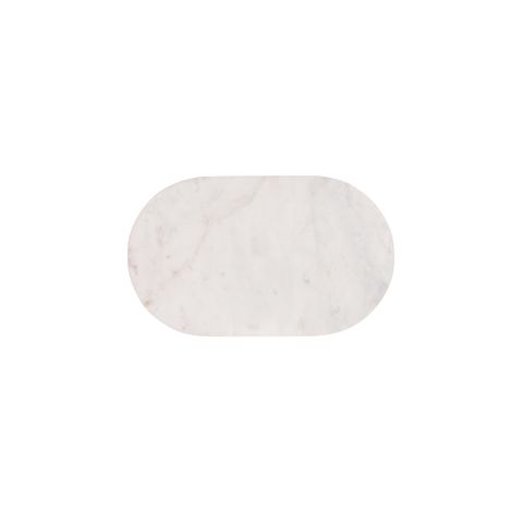 CHEF INOX SERVE OVAL MARBLE PLATTER 380x230x15mm (*04749*) = PACK OF 2 X EACHES