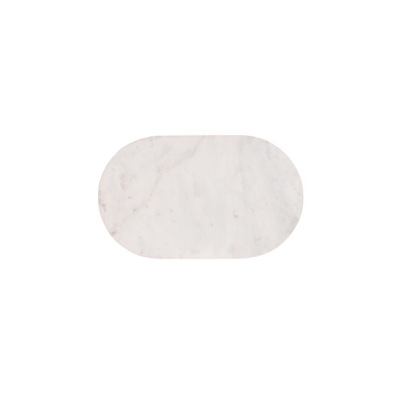 CHEF INOX SERVE OVAL MARBLE PLATTER 380x230x15mm (*04749*) = PACK OF 2 X EACHES