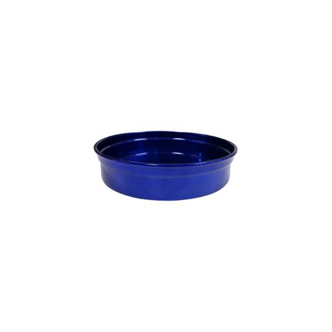 CHEF INOX ROUND BAR TRAY ALUMINIUM 240x50mm BLUE (*04200-BL*) =  1 X EACH