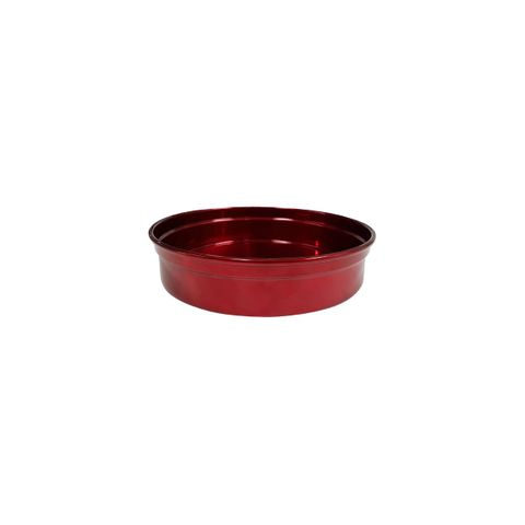 CHEF INOX ROUND BAR TRAY ALUMINIUM 240x50mm RED (*04200-RD*) =  1 X EACH
