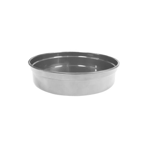 CHEF INOX ROUND BAR TRAY SILVER ALUMINIUM 330x50mm SILVER (*04202-SLV*) =  1 X EACH
