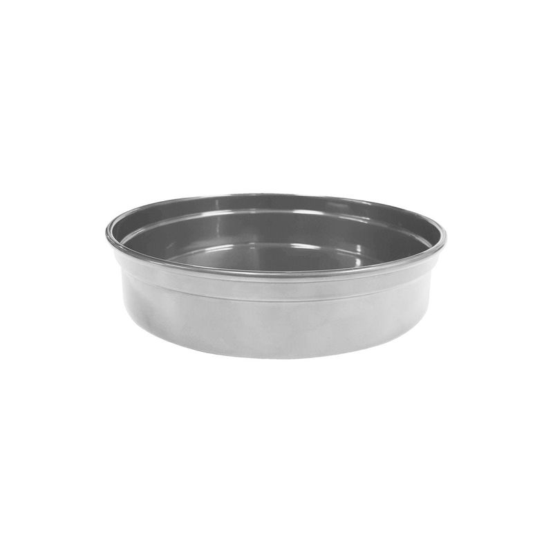 CHEF INOX ROUND BAR TRAY SILVER ALUMINIUM 330x50mm SILVER (*04202-SLV*) =  1 X EACH