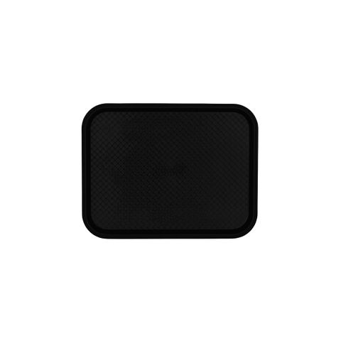 CHEF INOX PLASTIC TRAY POLYPROP 275x350mm BLACK (*06984-BK*) = PACK OF 12 X EACHES