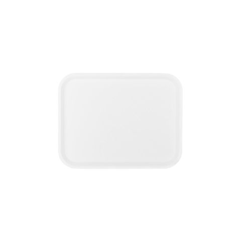 CHEF INOX PLASTIC TRAY POLYPROP 275x350mm WHITE (*06984-W*) = PACK OF 12 X EACHES