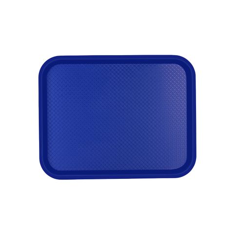 CHEF INOX PLASTIC TRAY POLYPROP 450x350x23mm BLUE (*06986-BL*) = PACK OF 12 X EACHES