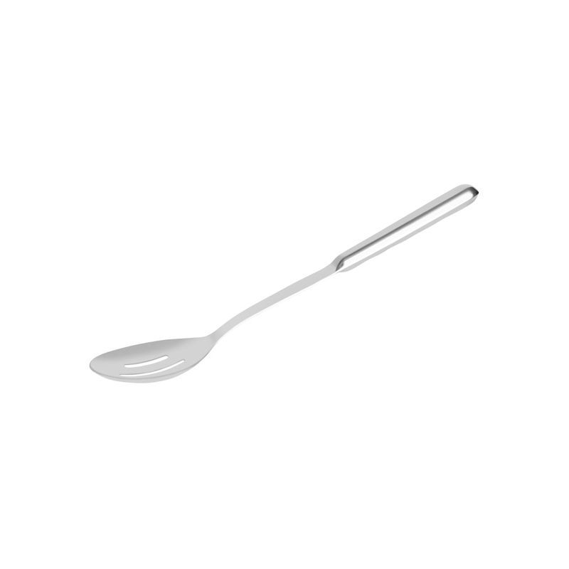 CHEF INOX SLOTTED SALAD SPOON HOLLOW HANDLE S/S 290mm (*03599*) =  1 X EACH