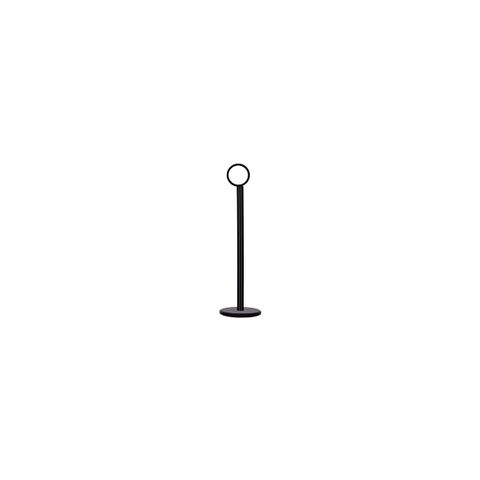 CHEF INOX TABLE NUMBER STAND 200mm BLACK (*08129-BK*) = PACK OF 12 X EACHES