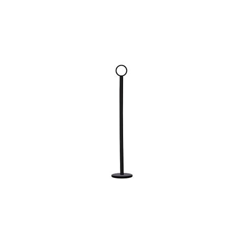 CHEF INOX TABLE NUMBER STAND 300mm BLACK (*08130-BK*) = PACK OF 12 X EACHES
