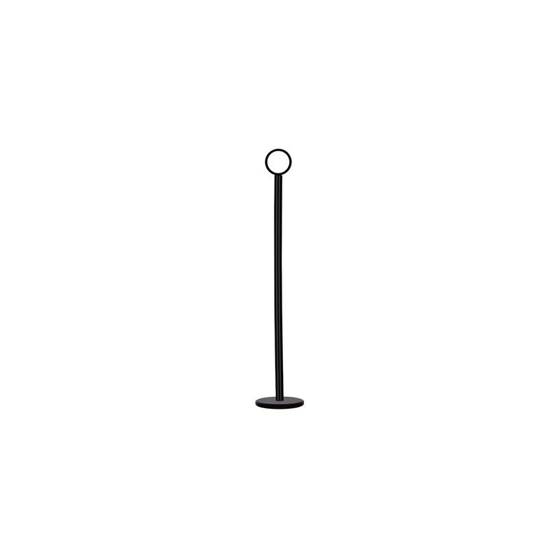 CHEF INOX TABLE NUMBER STAND 300mm BLACK (*08130-BK*) = PACK OF 12 X EACHES