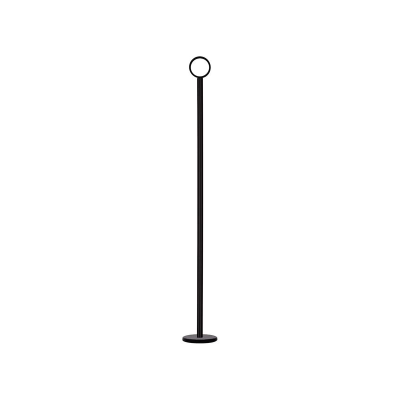 CHEF INOX TABLE NUMBER STAND 450mm BLACK (*08145-BK*) = PACK OF 12 X EACHES