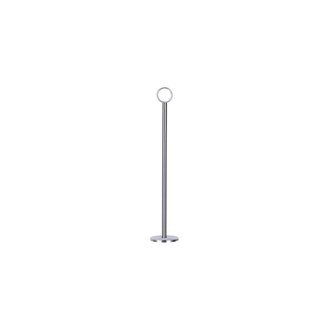 CHEF INOX TABLE NUMBER STAND CROME 300mm CHROME (*08130*) = PACK OF 12 X EACHES