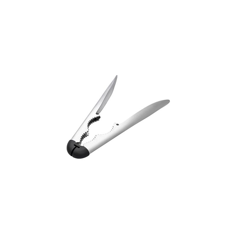 CHEF INOX SEAFOOD/NUT CRACKER SS/PP BLACK TIP 185x52mm (*07743*) = PACK OF 12 X EACHES