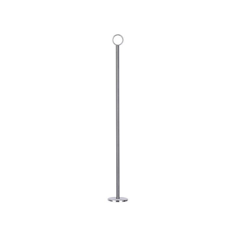 CHEF INOX TABLE NUMBER STAND 450mm CHROME (*08145*) = PACK OF 12 X EACHES