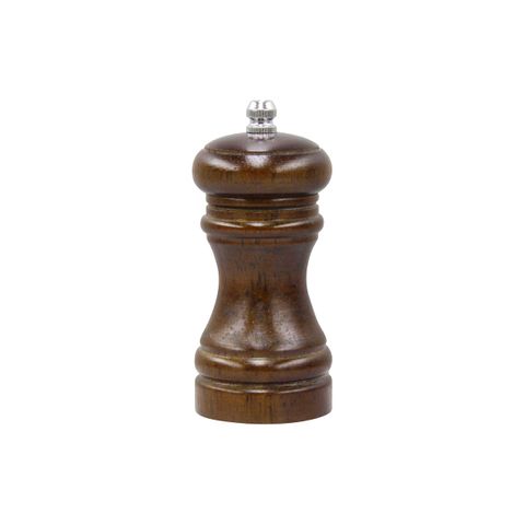 CHEF INOX CAFE MILL SALT/PEPPER WD CERAMIC GEAR 115mm DARK (*46110*) = PACK OF 4 X EACHES