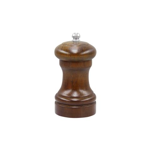 CHEF INOX DUO MILL SALT/PEPPER WD CERAMIC GEAR 100mm DARK (*46240*) = PACK OF 4 X EACHES