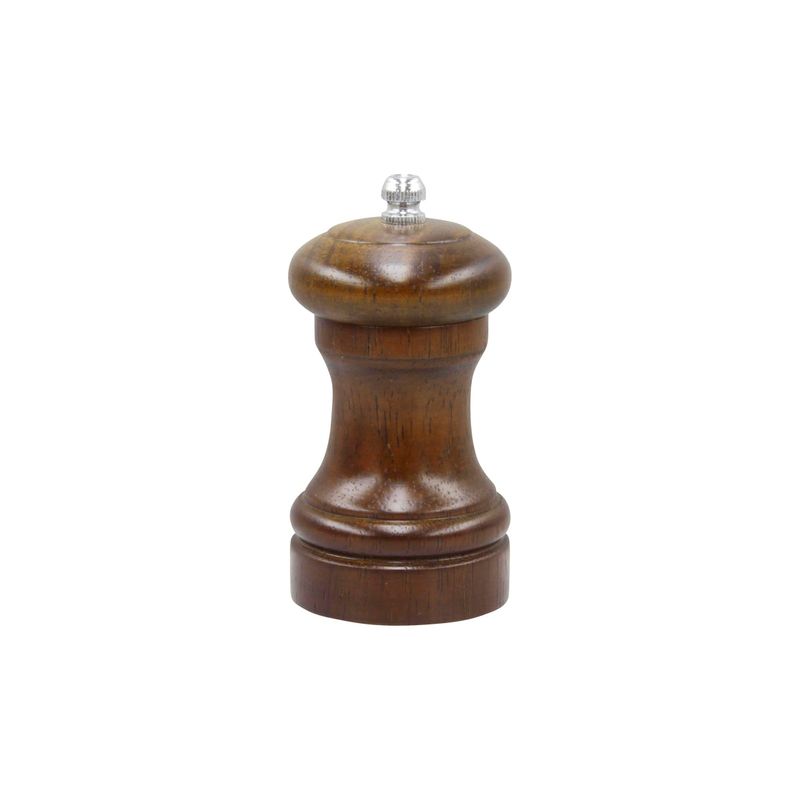 CHEF INOX DUO MILL SALT/PEPPER WD CERAMIC GEAR 100mm DARK (*46240*) = PACK OF 4 X EACHES