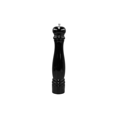 CHEF INOX TEMPO MILL SALT/PEPPER WOOD CERAMIC GEAR 320mm BLK (*46195*) =  1 X EACH