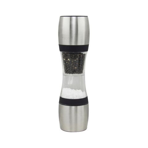 CHEF INOX DUAL MILL S&P ACRYLIC/S/S CERAMIC GEAR 230mm (*46330*) =  1 X EACH