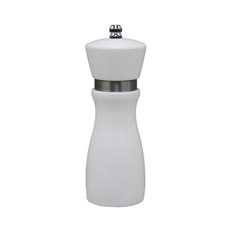 CHEF INOX MONDO MILL SALT/PEPPER WD CERAMIC GEAR 155mm WHI (*46295*) = PACK OF 4 X EACHES